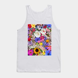 All Colourful Flowers Lover Tank Top